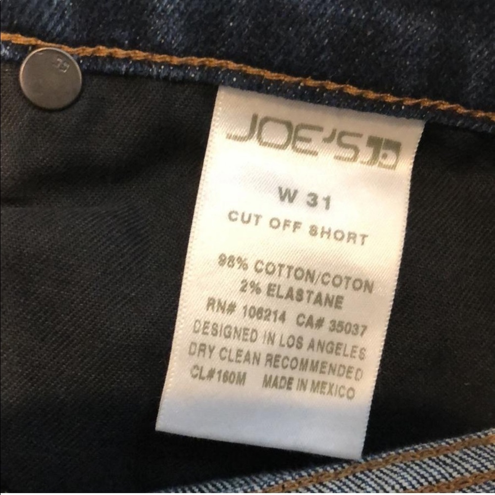 🆕 Joe’s Jeans Distressed Frayed Cut Off Shorts - Picture 5 of 8